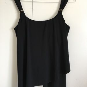 Black Miracle Suit Swim Top